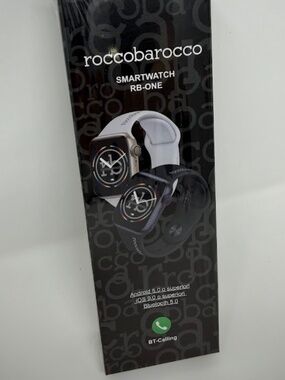 Roccobarocco RB-One Smartwatch Bluetooth Fitness Tracker NIB